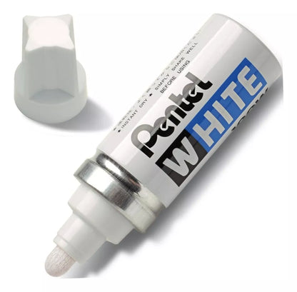 Marcador Permanente Pentel Blanco White 100w Uso Industrial