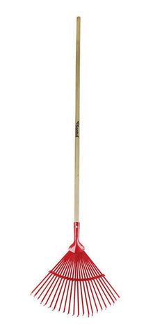 Escoba Jardin Curva Santul Metálica 22 Dientes 560mm