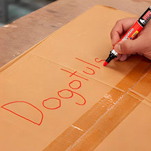 Marcador Pintura Líquida Dogotuls Uso Industrial Rojo 12 Piezas