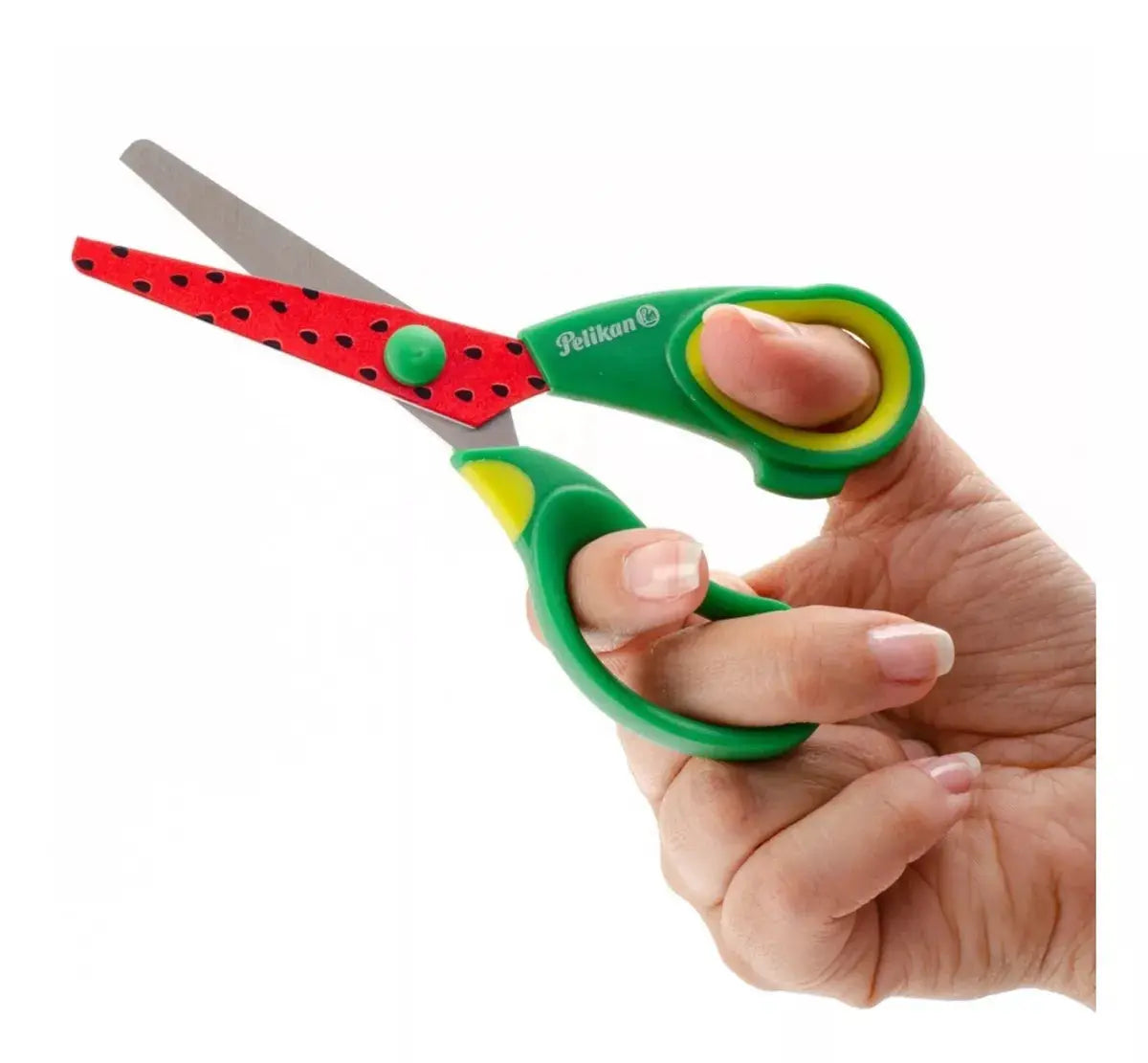 Tijera Escolar Ergonómica Confort Fancy 5 Pelikan Punta Roma - Marchante MX