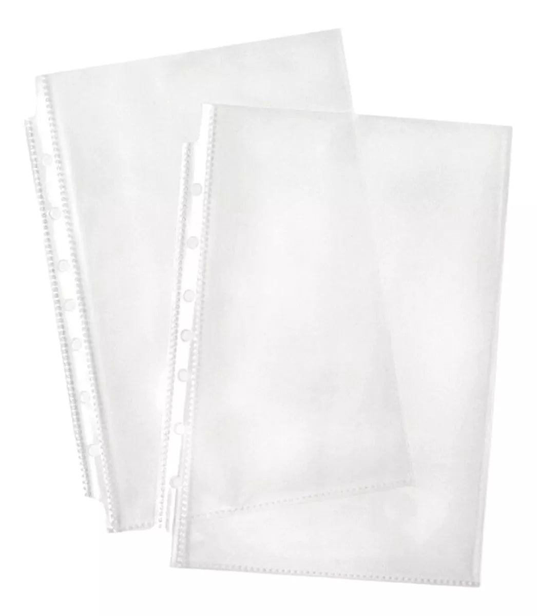 25 Protector Hojas Avery Semi Transparente Cristalino Grueso