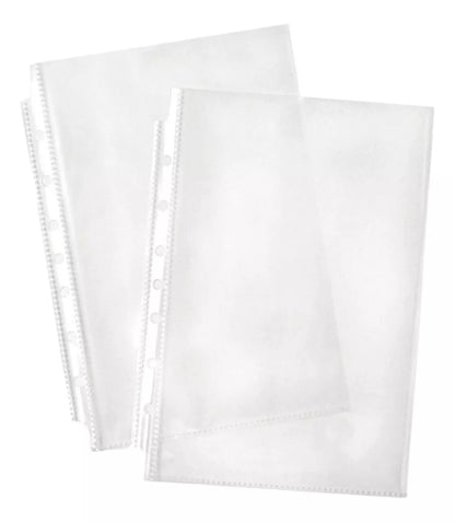 25 Protector Hojas Avery Semi Transparente Cristalino Grueso