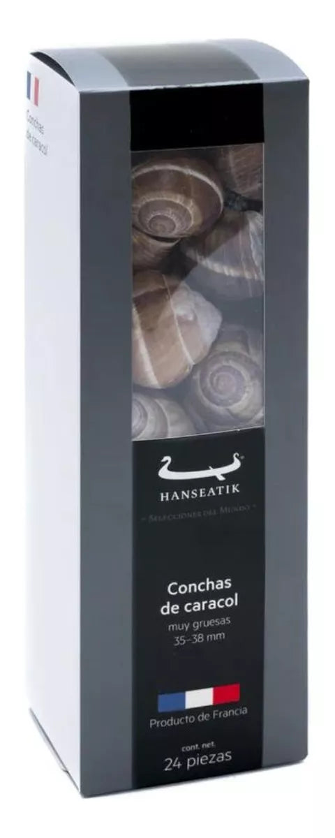 24pz Concha Escargots Hanseatik Muy Grueso 35-38mm Francia