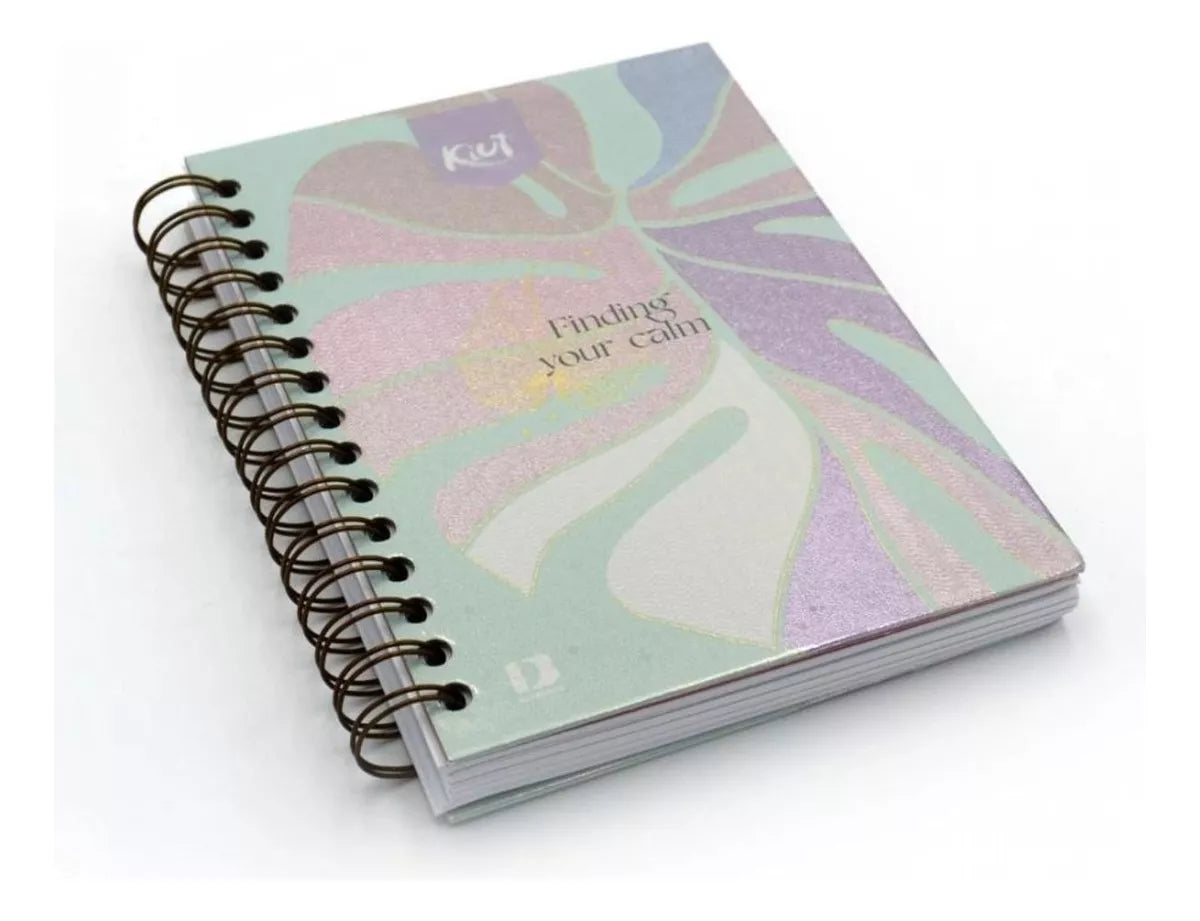 Libreta Cuaderno Norma Kiut Francesa 160hjs Rayas Pasta Dura