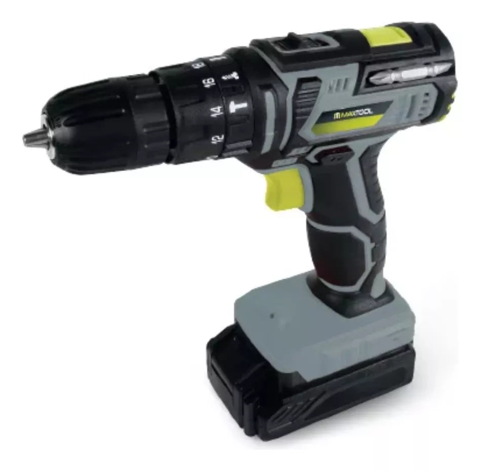 Rotomartillo Inalámbrico 1/2 Maxtool 20v 400-1400 Rpm Negro