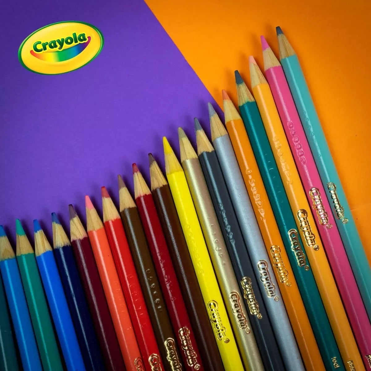 Caja 12 Lapices Colores Redondos + Sacapuntas Dibujo Crayola