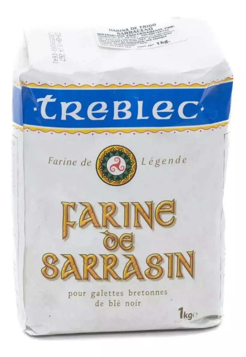 Harina Sarraceno Treblec 1kg Sarrasin Trigo Bolsa Francia - Treblec