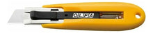 Cutter CORTADOR RETRACTIL CON MAGO ANTIDERRAPANTE  220x79x22,4  86g Olfa - Olfa - vista lateral
