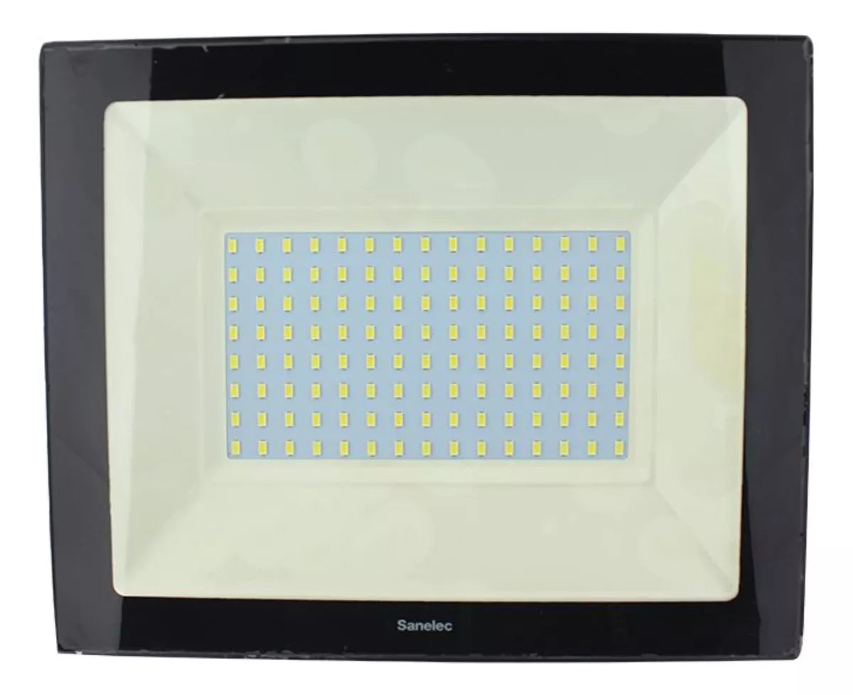 Reflector Ultradelgado Led Sanelec 100w 6500k 2194 Luz Fria