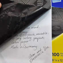 Hojas Papel Carbón 1015g Carta Base Cera Negra Pelikan 100 Piezas