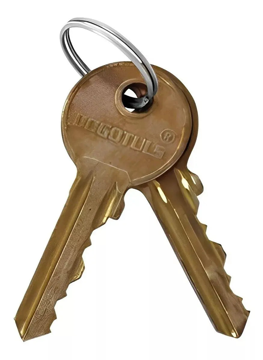 Juego 4 Candados Hierro 38mm Gancho Corto Nivel 5 Dogotuls - Dogotuls - empaque