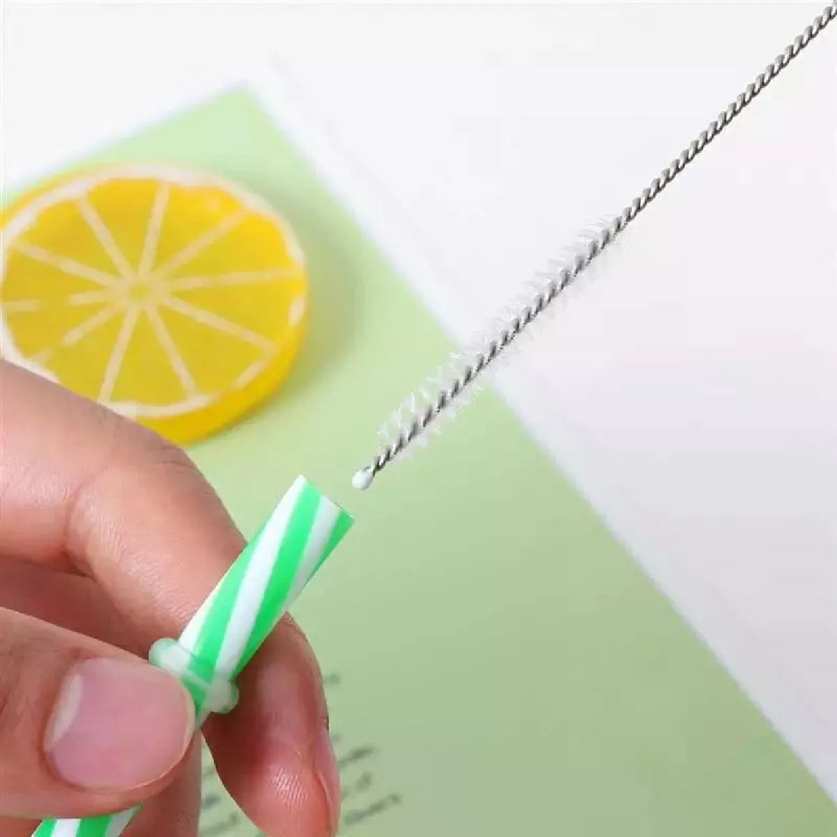 Popotes Mason Jar Colores Plástico Frasco Fiesta 12 Piezas