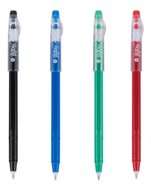 4 Bolígrafos Frixion Ball Stick Pilot Gel Tinta Borrable