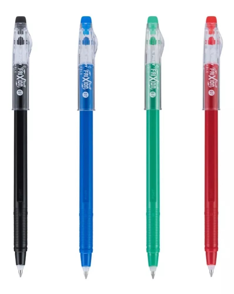 Comparativa de bolígrafos borrables: Pilot Frixion VS Uniball ¿Cuál es  mejor?