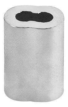 100 Pzs Casquillo Aluminio Doble 1/16 Dogotuls Cable Acero