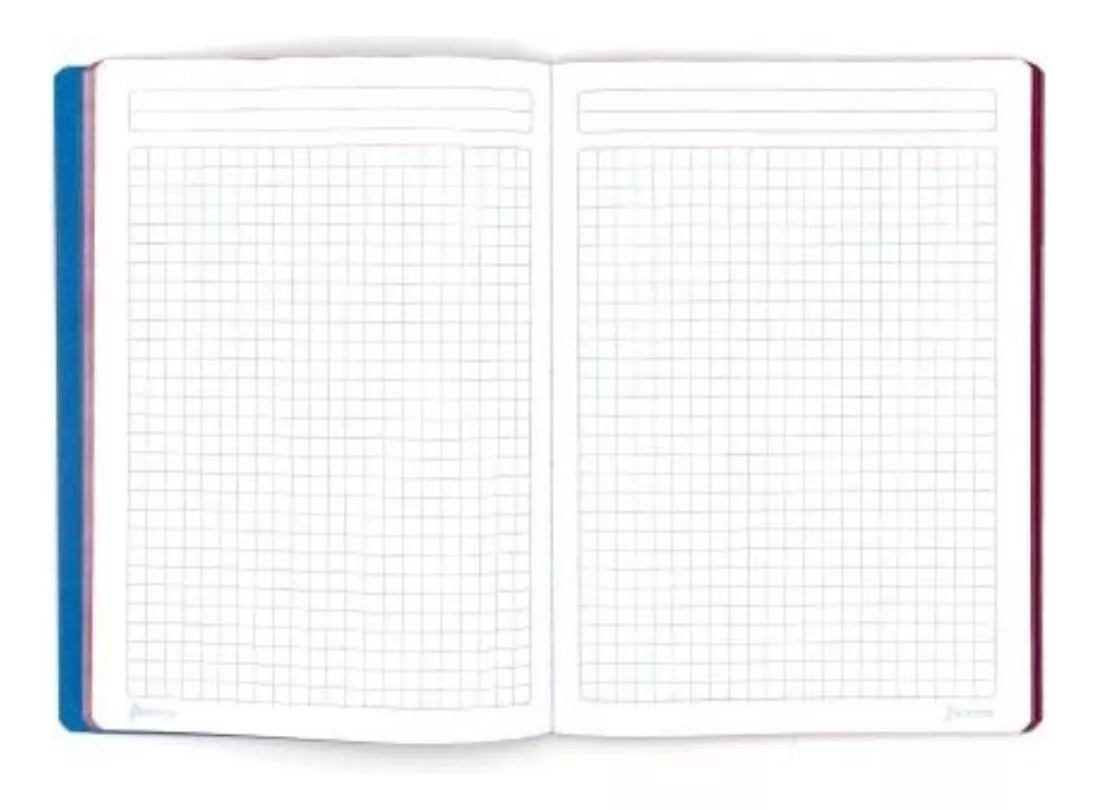 Cuaderno College 100 Hj Norma Color 360 Cosido Cuadro Grande
