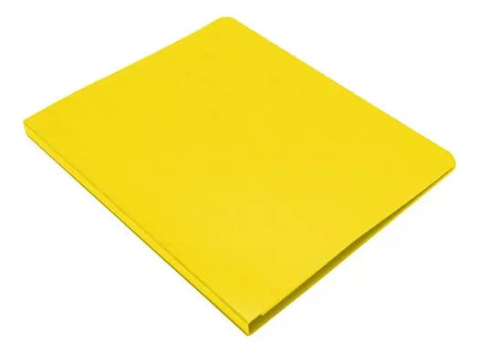 10pz Folder De Papel Tamaño Oficio Acco Accopress Amarillo