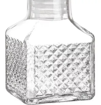 Juego 12 Licoreras Vidrio Cristal Mini Rodas 65 Ml Agua Vino