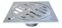 Resumidero Cuadrado 4 Pul Meer Acero Inox Anticucarachas - CNX