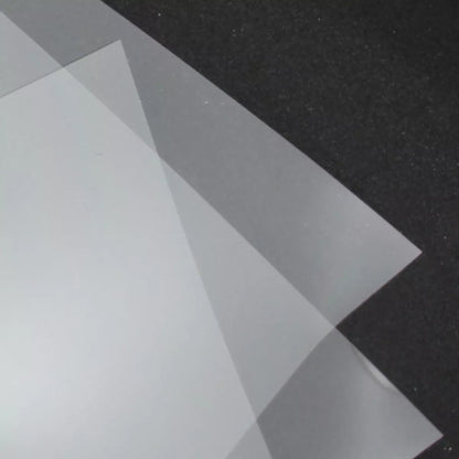 25 Hojas Acetato Tamaño Carta Imperial 21.5x28cm 4 Milesimas