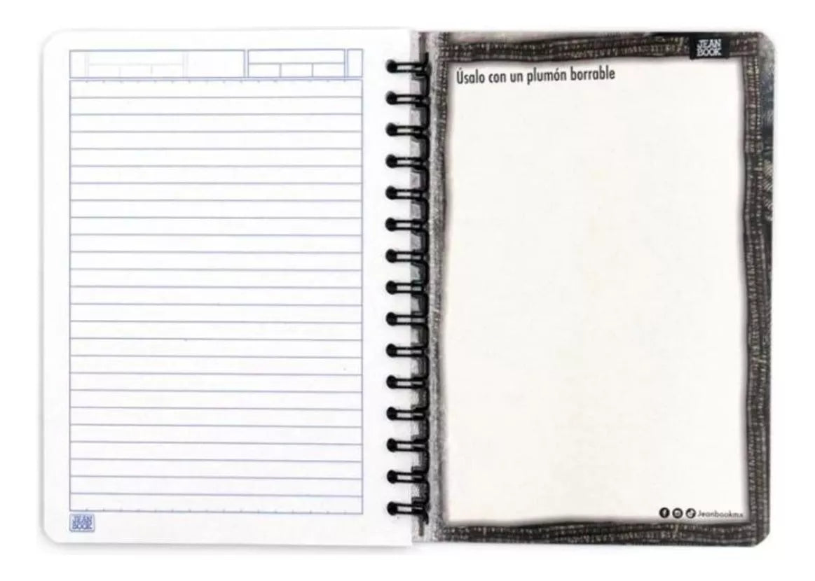 Cuaderno Libreta Profesional Norma Jean Book 200 Hojas