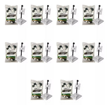 100 Pzas Base Cincho Techtools Autoadherible 3x3cm Blanco