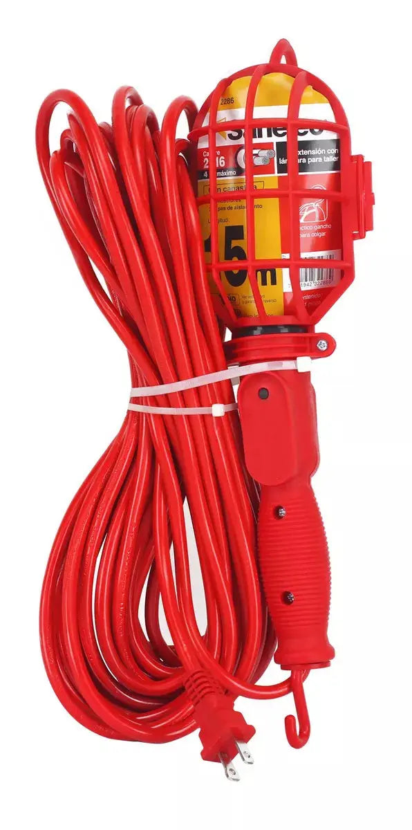 Lámpara Luminario Sanelec Taller Plástica Reforzada 15m 2286 - Sanelec - vista lateral