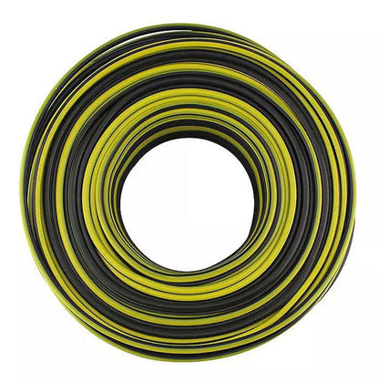 SANTUL, Cable Alucobre, Flexible y Ligero, Antiflama y Resistente, Rollo de 100 metros, Color Negro, Modelo 4082 - Sanelec