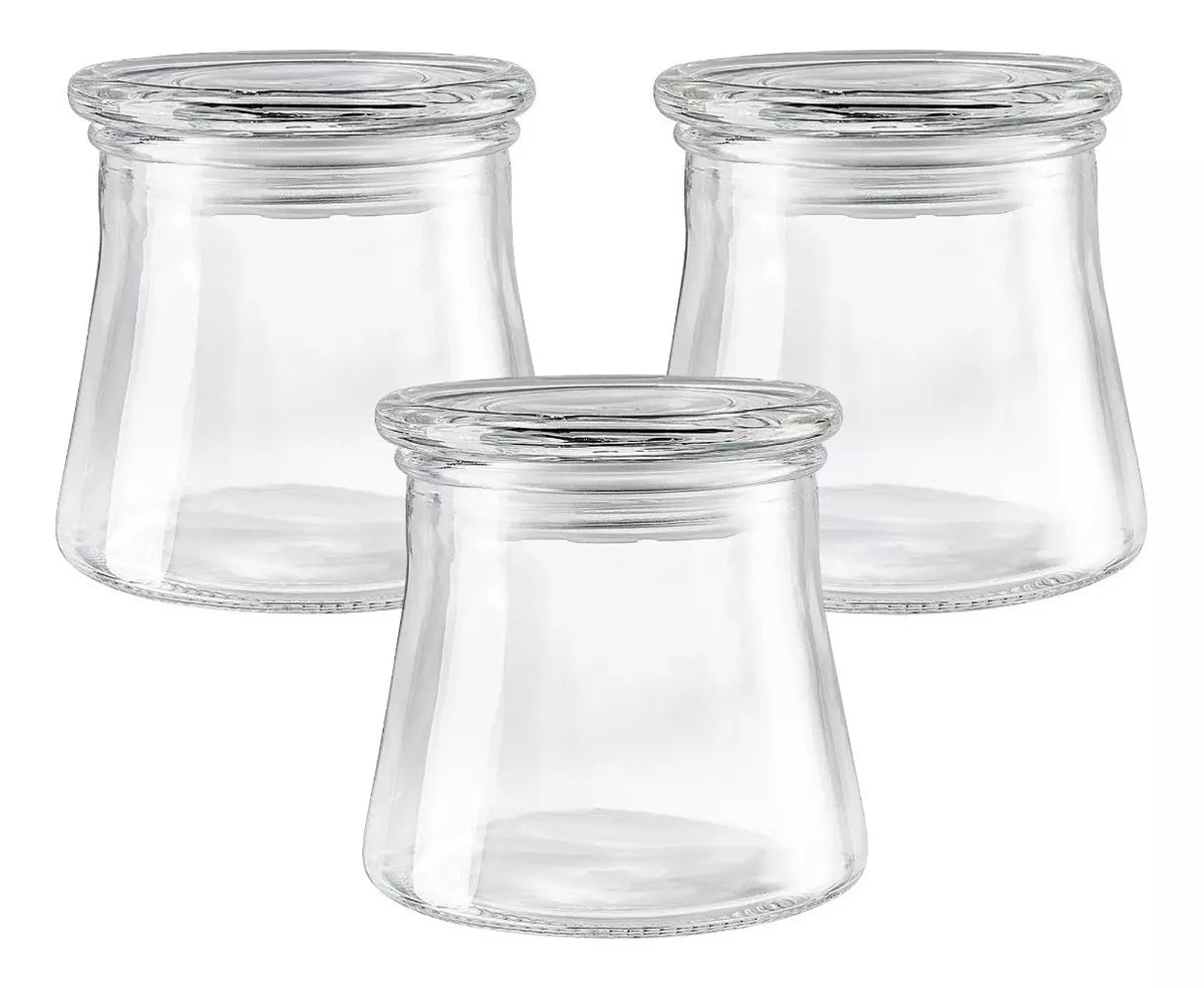 Frasco Vidrio Contenedor Tapa Envase Dulcero Cristal 650ml