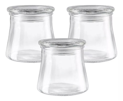 Frasco Vidrio Contenedor Tapa Envase Dulcero Cristal 650ml