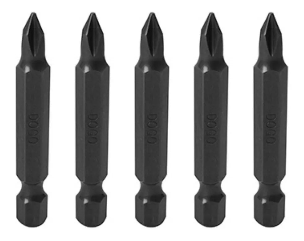 5pz Punta Desarmador Tipo Phillips 50mm Dogotuls Acero