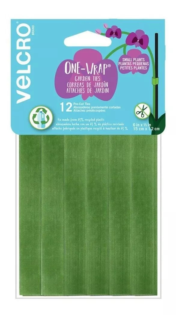12pz Cinta Guia Plantas Velcro ® Correa Manualidades Jardin