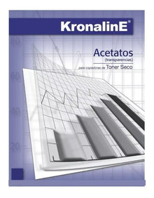 50 Hoja Acetato Poliester Kronaline Pa651 Laser Oficio Toner