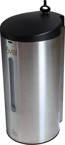 Jabonera Automatica Oval Gel Acero Inoxidable 700 Ml