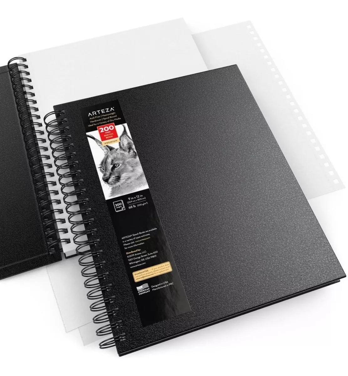 Sketchbook Cuaderno Dibujo Pasta Dura 23x30 Arteza