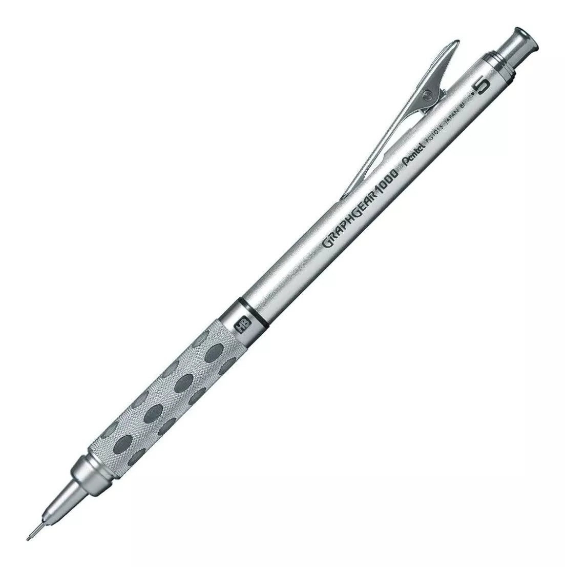 Lapicero Profesional Pentel Graphgear Plata Dibujo 0.5mm
