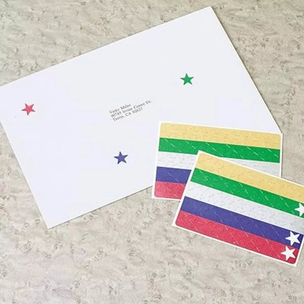 3 Paquetes 440 Etiquetas Adhesivas Estrella Avery Stickers