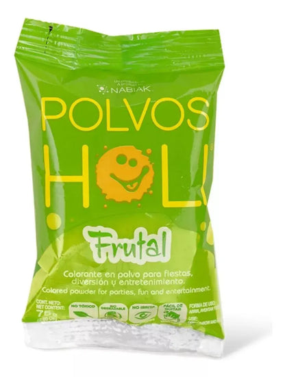 Polvos Holi Original Frutal 75gr Fiestas Paquete De 20 - Marchante MX