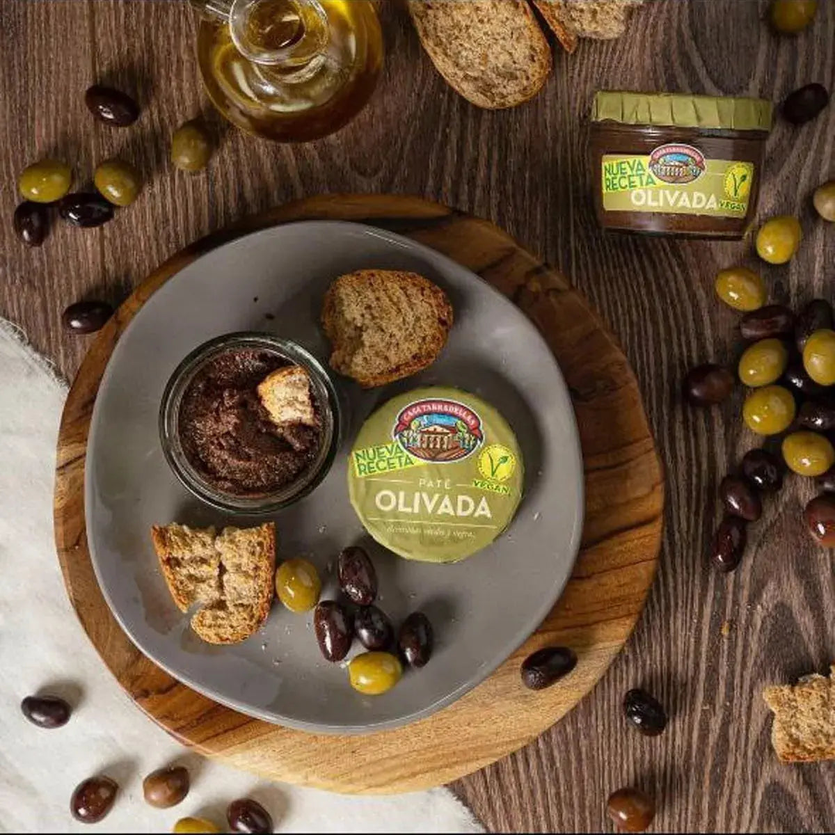 Paté de Olivada 125g - Cesarfer - vista lateral