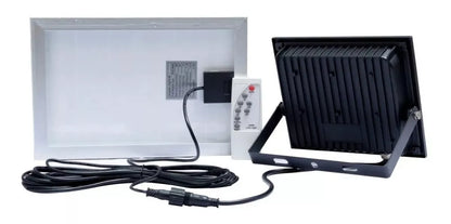 Reflector Solar Led Sanelec 60w Control Remoto Exteriores - Marchante MX