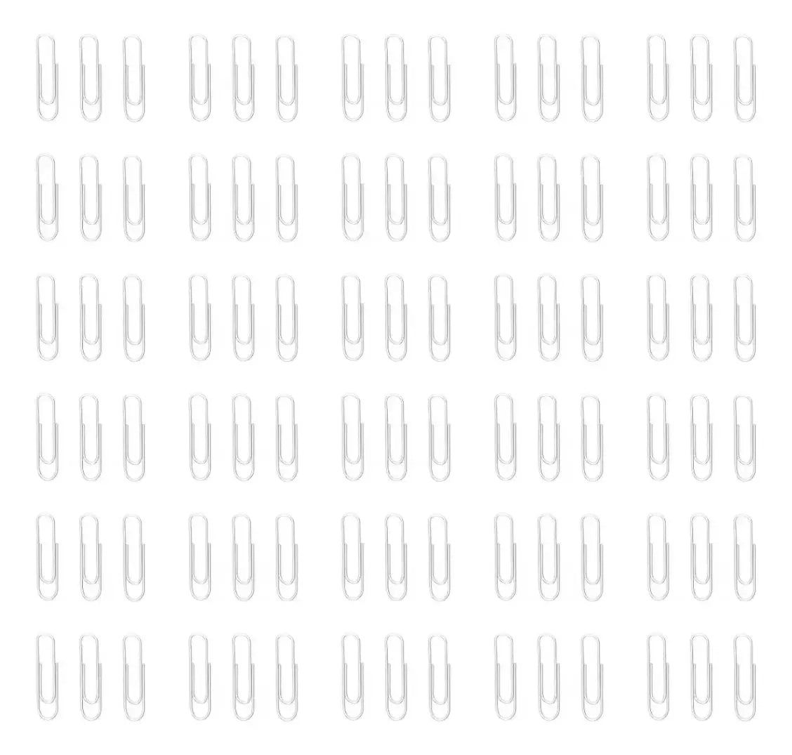 10 Cajas 100 Piezas C/u Clips Estandar Baco No.2 Inoxidable - BACO - detalle