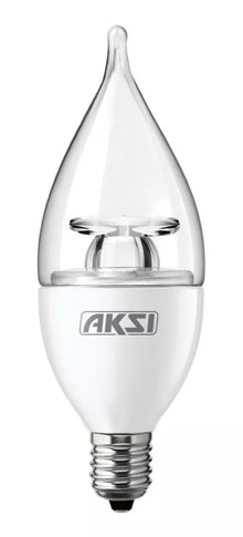 Pack De 10 Focos Flama Led Aksi 4w Luz Blanca Base E12
