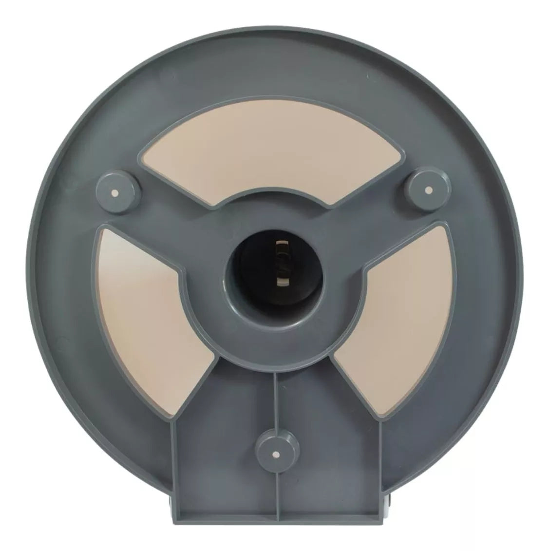 Despachador Papel Higienico Jumbo Oval Blanco Translucido