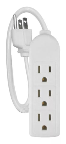 Barra Multicontacto Sanelec Mini 3 Entradas 8610 0.6m