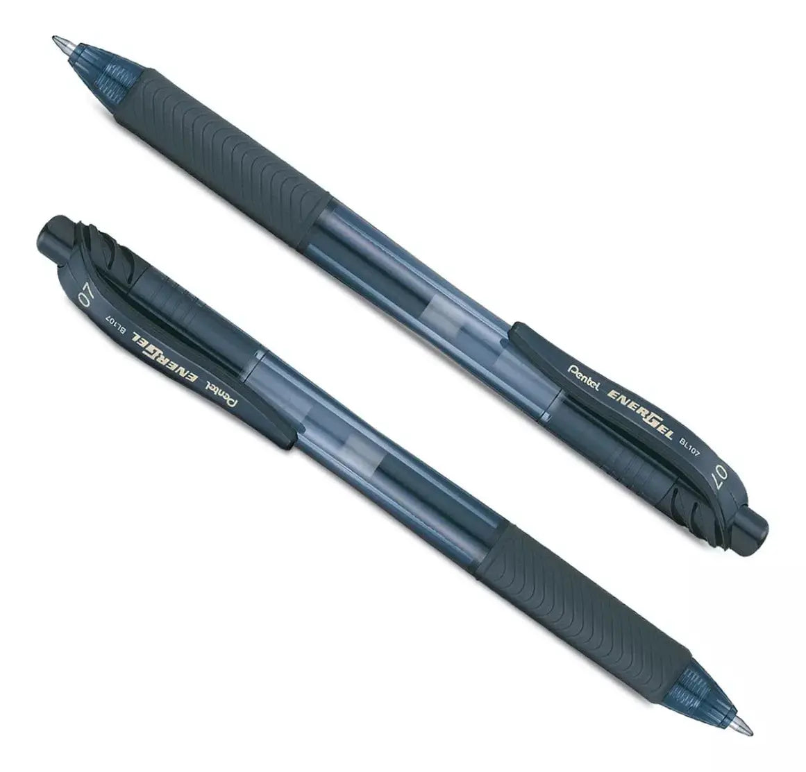 Pentel EnerGel-X Gel Roller BL107-B – 0,7 Mm, Rot, Mit Gummigriff, 84 % Recycelt
