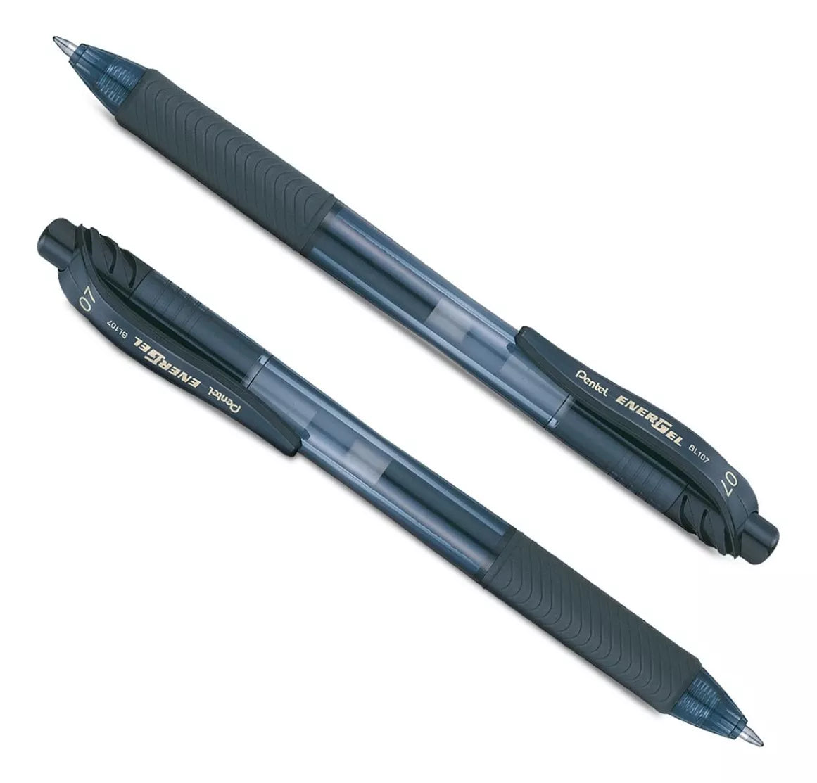 2 Bolígrafos Pentel Energel-x Bl107 Tinta Gel Líquida 0.7mm