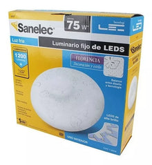 Luminario Led Plafon Decorativo Sanelec Florencia 12w 1117