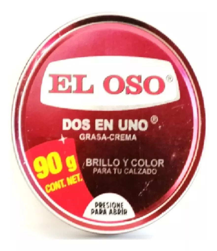 Grasa Calzado El Oso Dos En Uno Colores Elegir 90 G - MarchanteMX