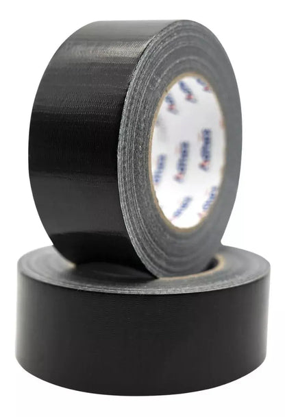 Cinta Adhesiva Americana Adhes Negra 50m Espesor 170 - ADHES - accesorios