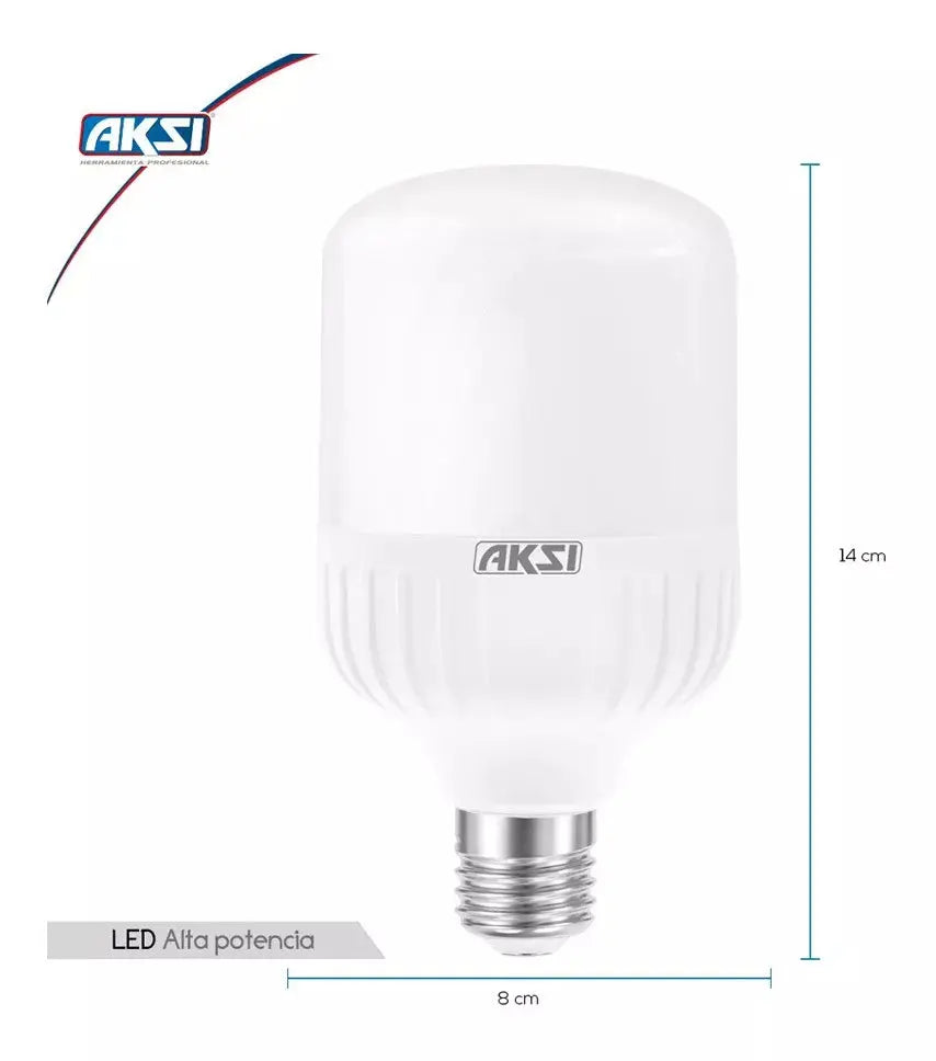 Foco Led Alta Potencia 250w Aksi Luz Blanca 6500k E27 - Marchante MX